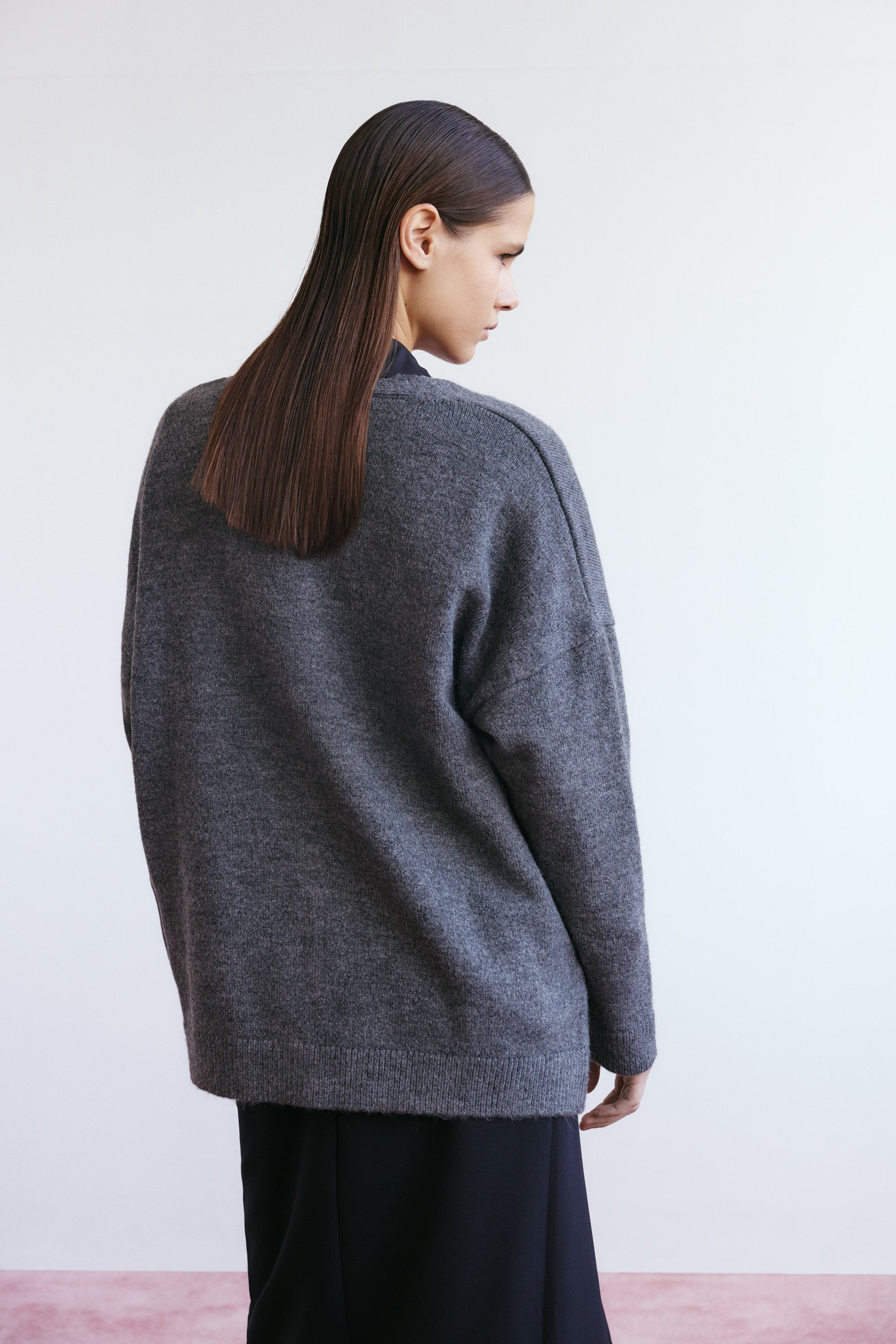 Minn Grey Cardigan