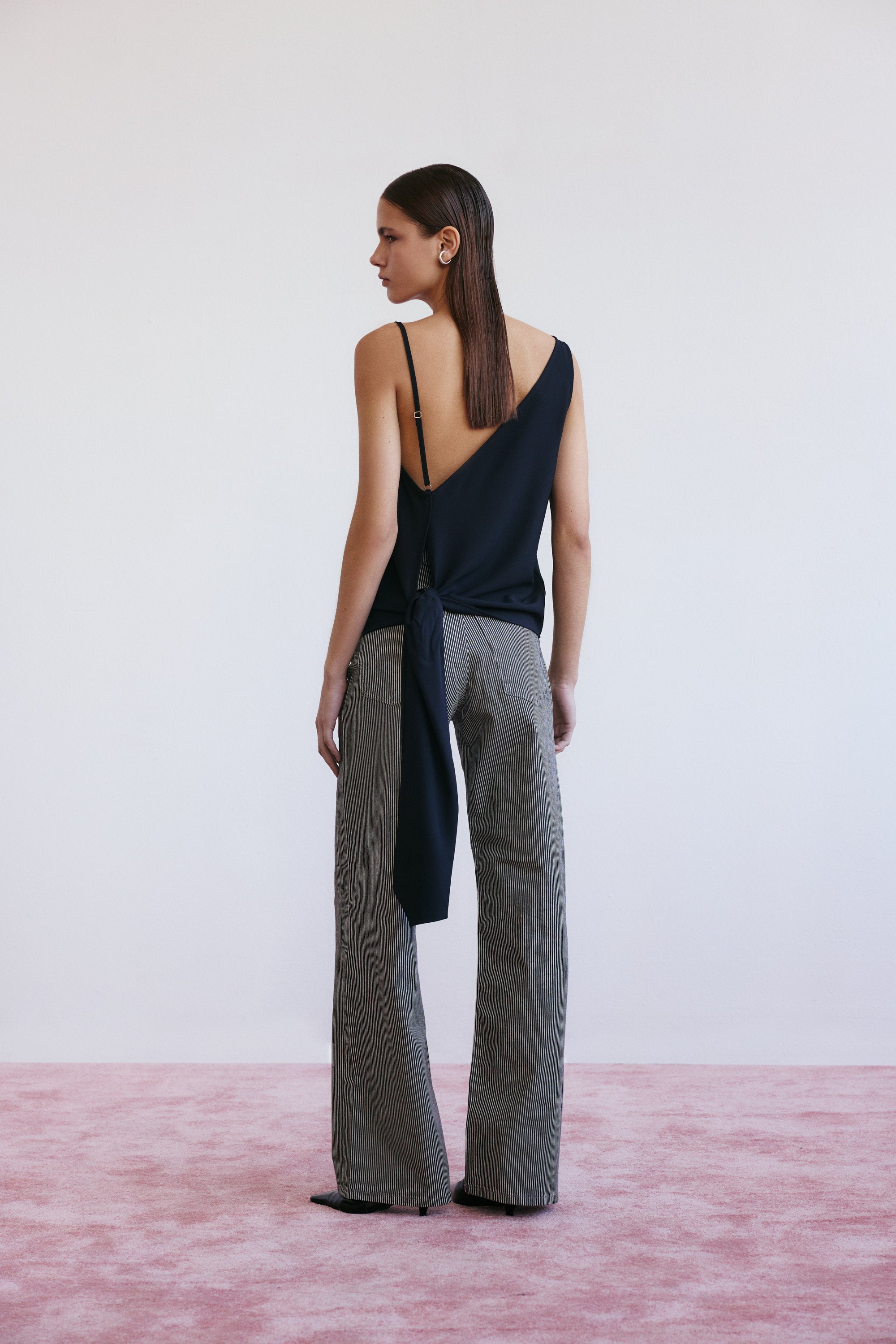 LUNE ÇİZGİLİ DENİM