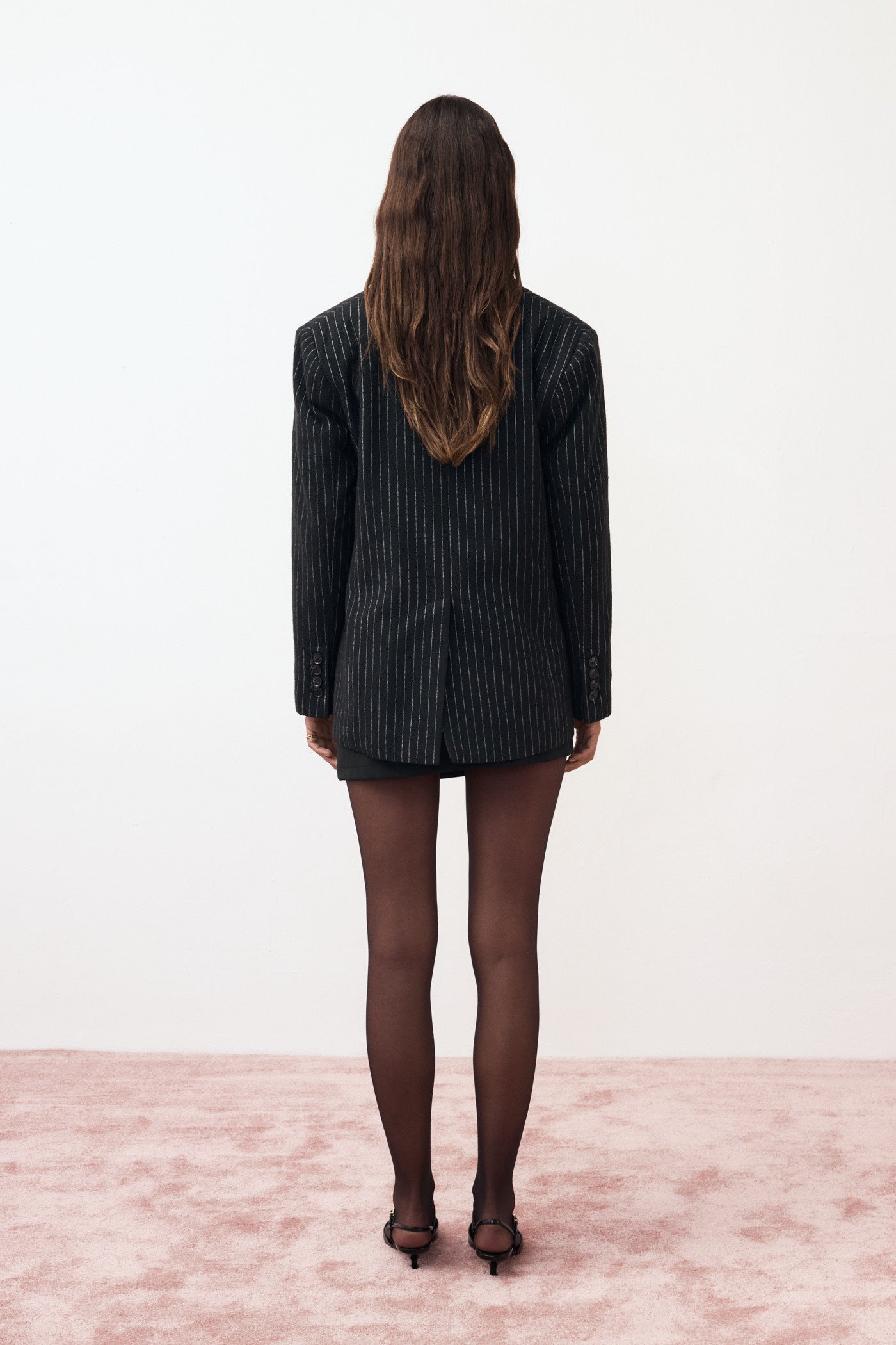 LUNE ÇİZGİLİ CEKET