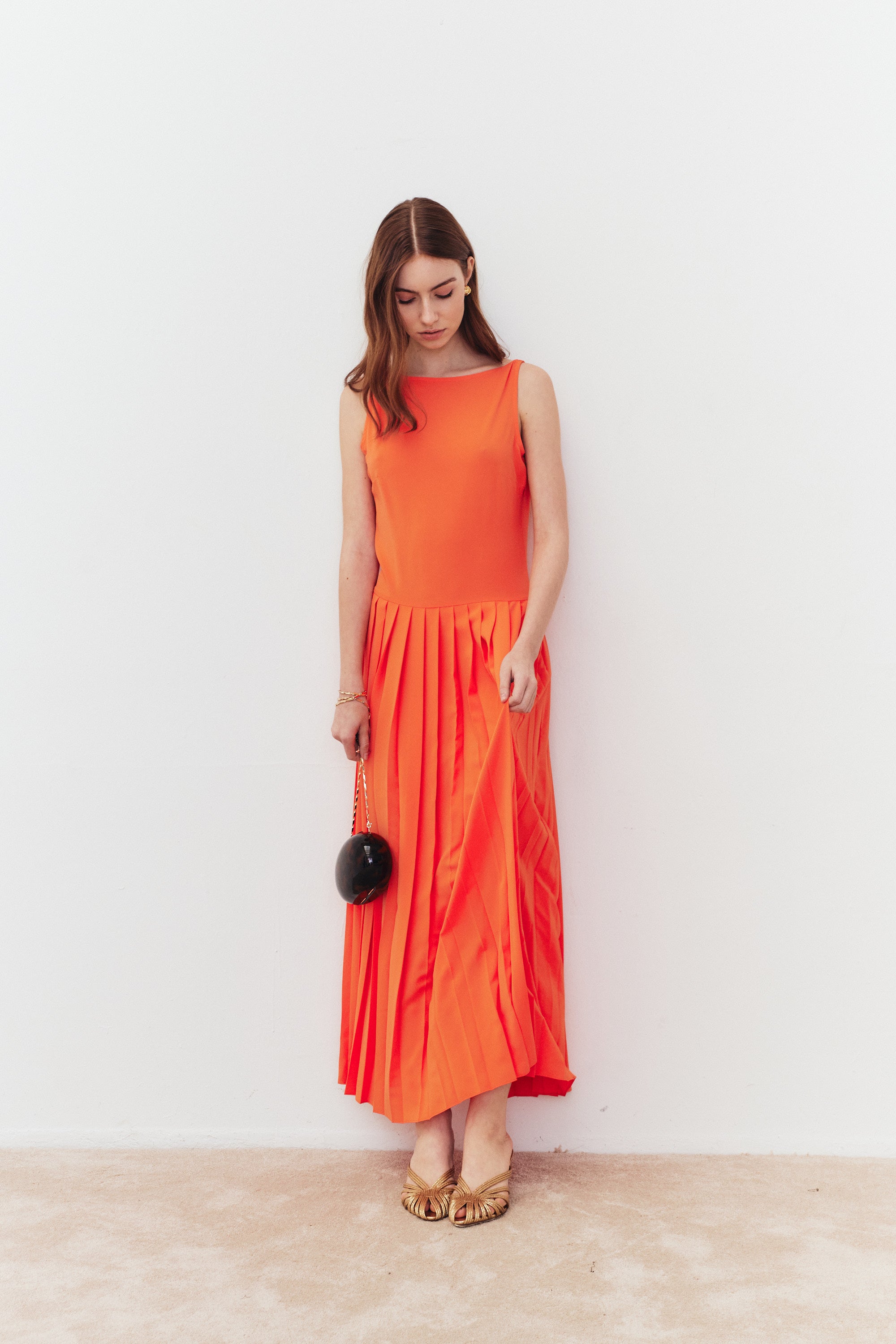 SOFY ORANGE DRESS