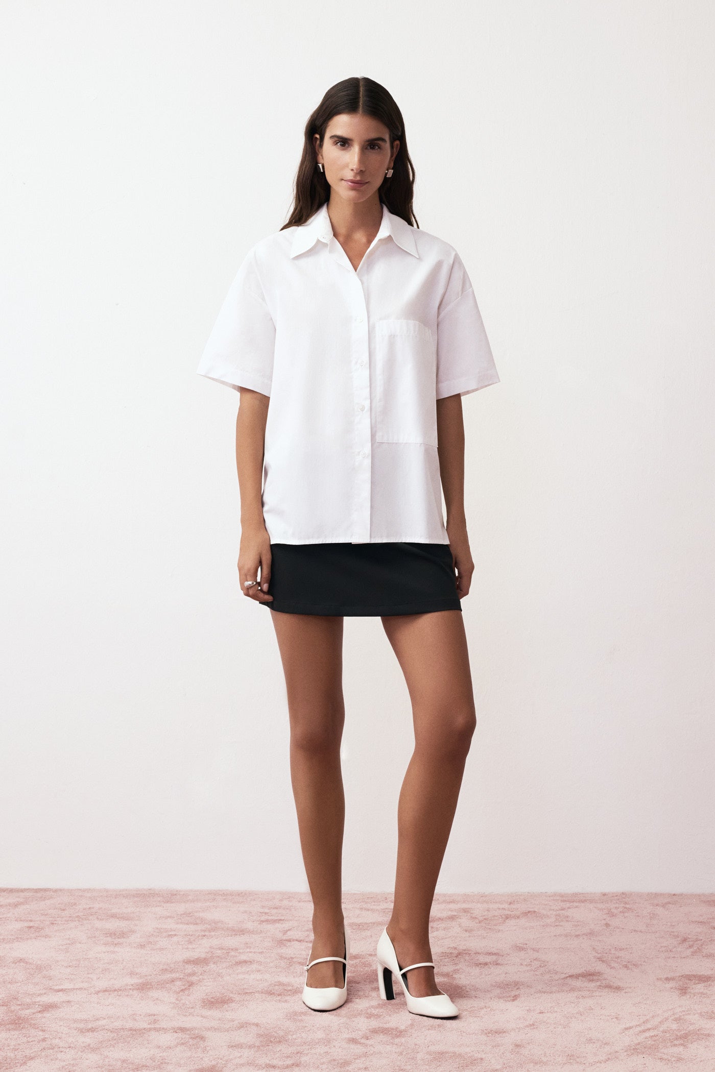 LUCE OVERSIZE WHITE SHIRT