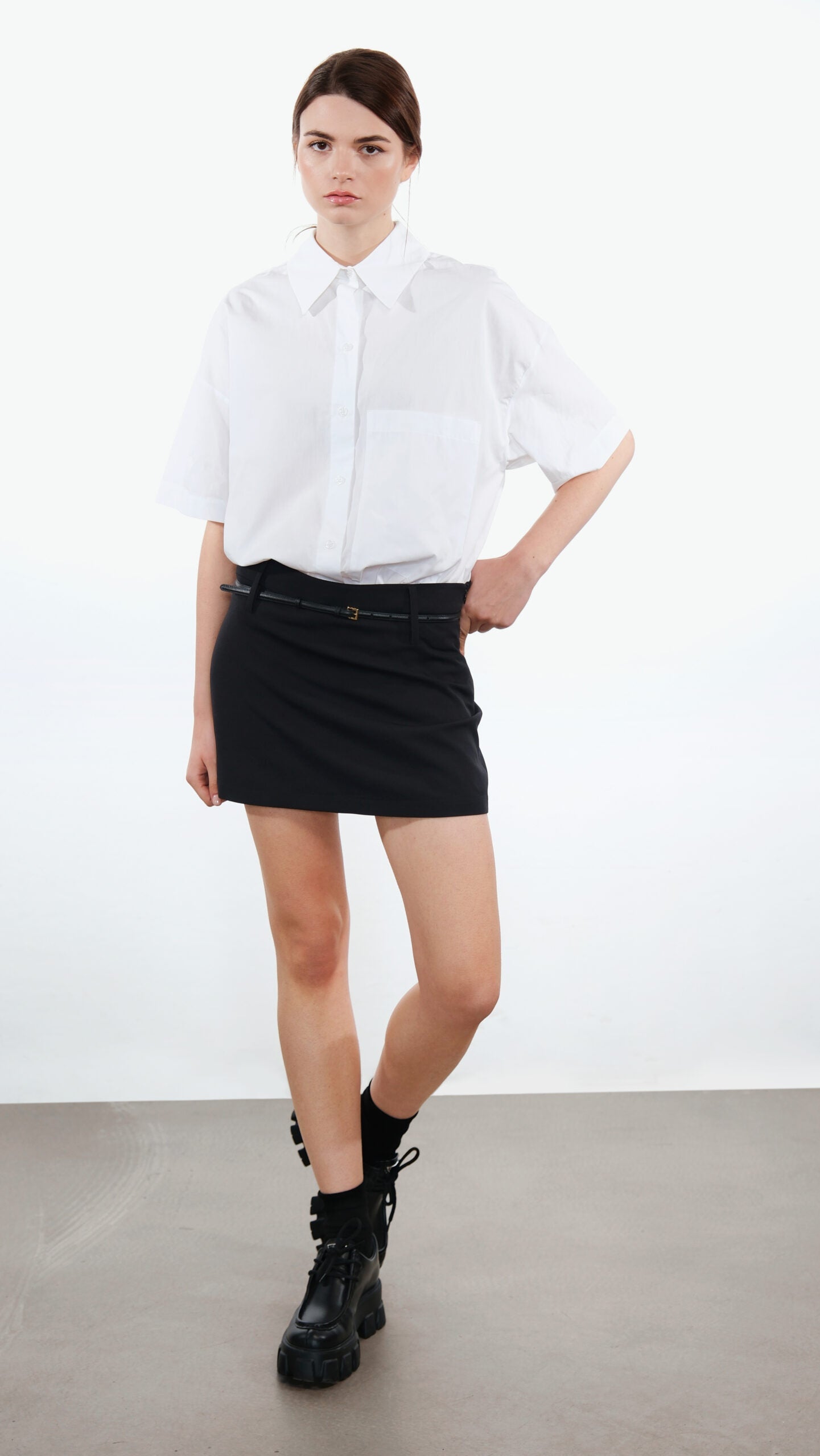 LUCE OVERSIZE WHITE SHIRT